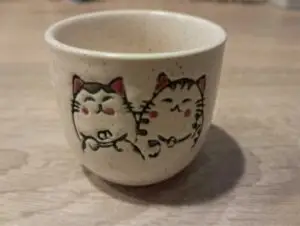 Mini puodeliai japoniškos stilistikos